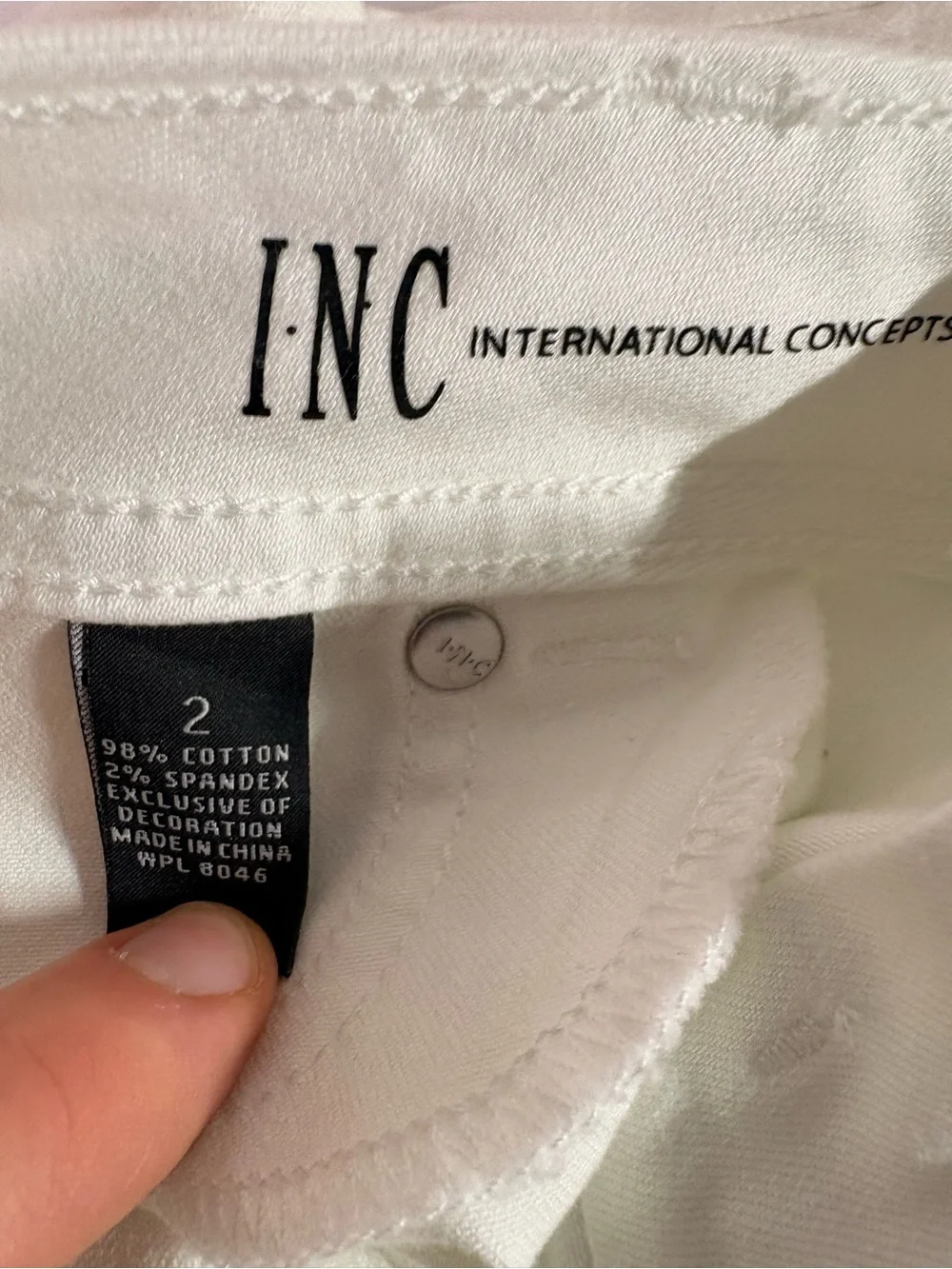 INC International Concepts relaxed boyfriend
